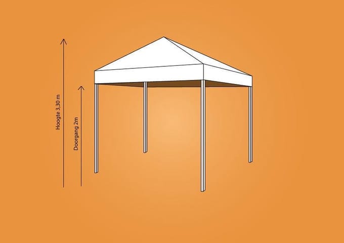 Ambisphere - Vouwtent 3x3m