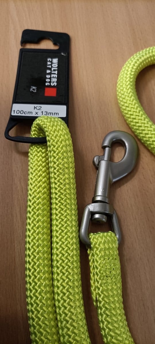 Wolters Citylijn neon geel 1 meter lang 13mm breed