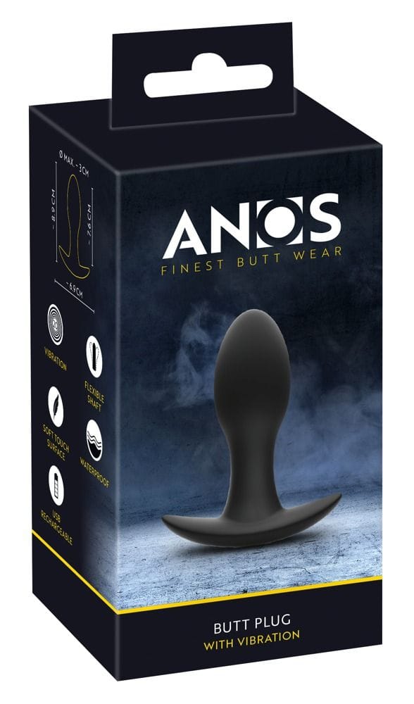 ANOS Butt plug with vibration 1 Overige
