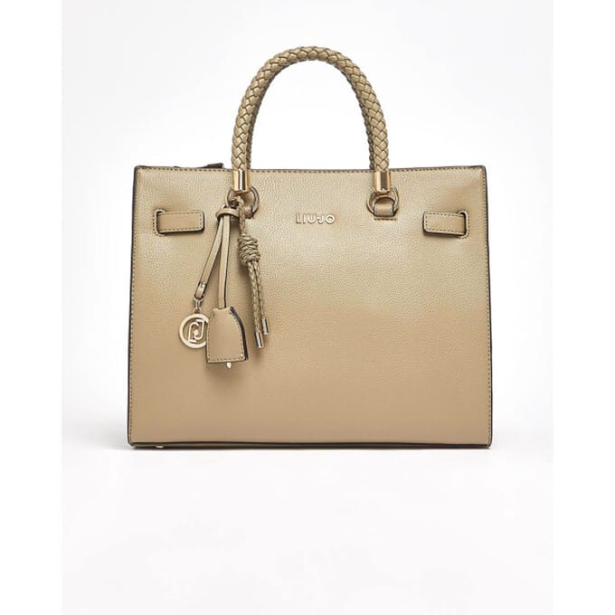 LIU JO schoudertas Manhattan ECS Tote Bag Mud Taupe