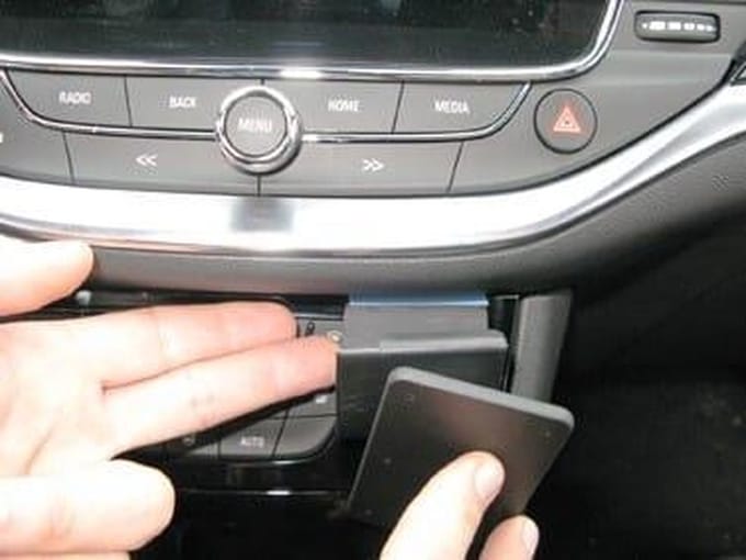 Brodit ProClip houder geschikt voor Opel Astra 2016-2021 Angled mount