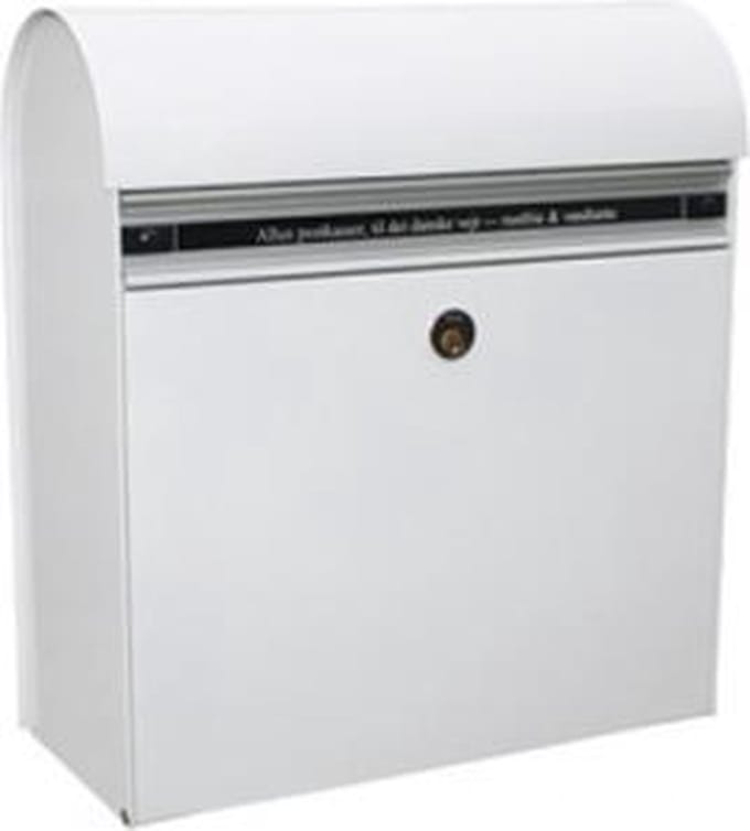 Allux Brievenbus Allux KS200 - Wit