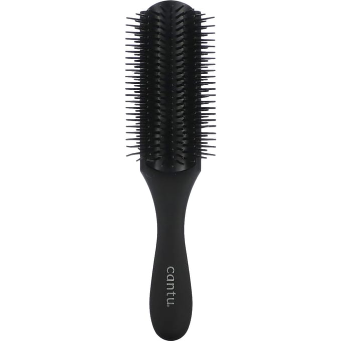Cantu, démêler, brosse d'étude pour le jour de lavage, noire, 1 brosse black