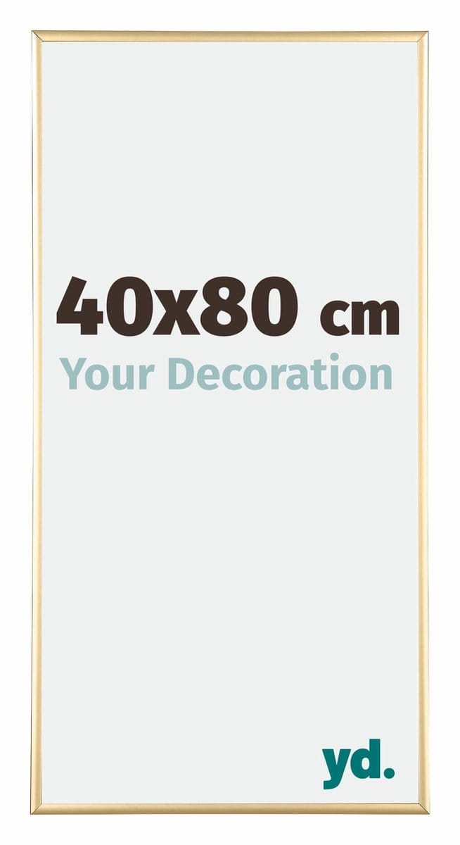 Your Decoration - Fotolijst 40x80 cm - Aluminium - Goud - Kent