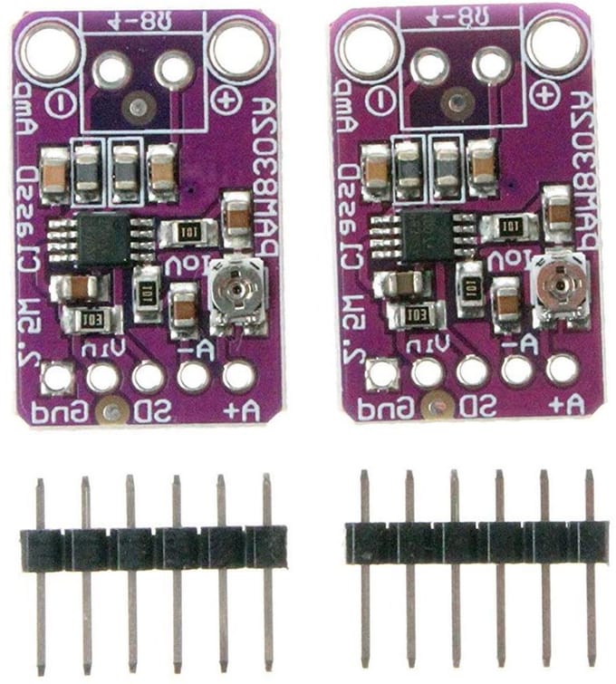 Audio Versterker Board - Eindversterker Module - Audio Projecten - Enkelkanaals Klasse D - 2 stuks - Groen