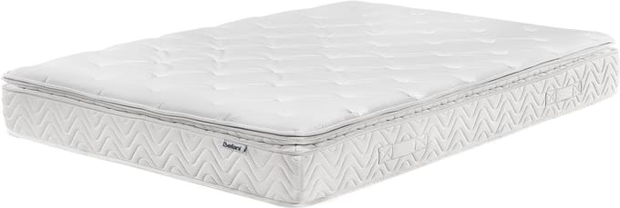 LUXUS - Pocketveringmatras - Crème - 160 x 200 cm - Polyester