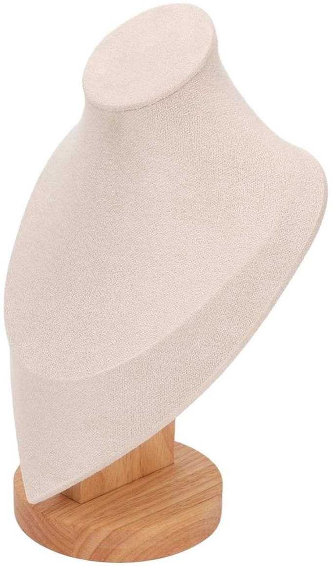Allecto - Sieradenstandaard - Elegante halskettinghouder - Houten