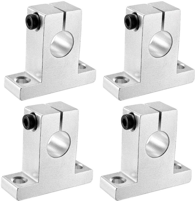 Allecto - Sk12 Lineaire Beweging Rail Stang Klem - Aluminium