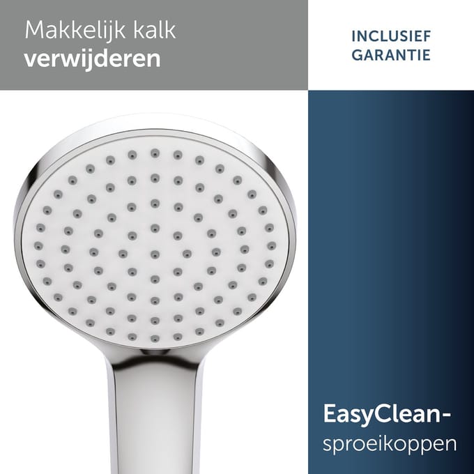 Ideal Standard Alero douchecombinatie met douchestang, waterbesparend – Chroom
