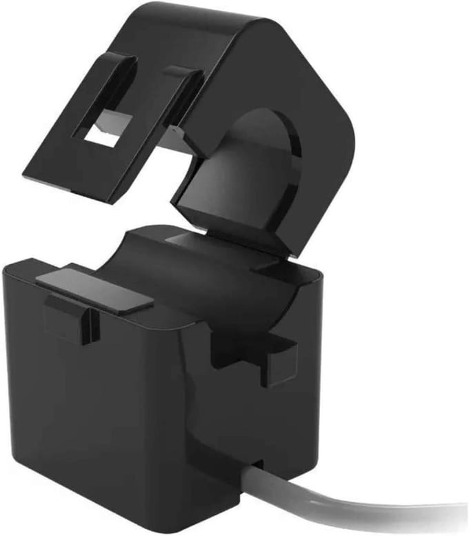 Stroommeter - Meetapparaat - Energieverbruik Meten - Compact Ontwerp - 100 gram - Zwart