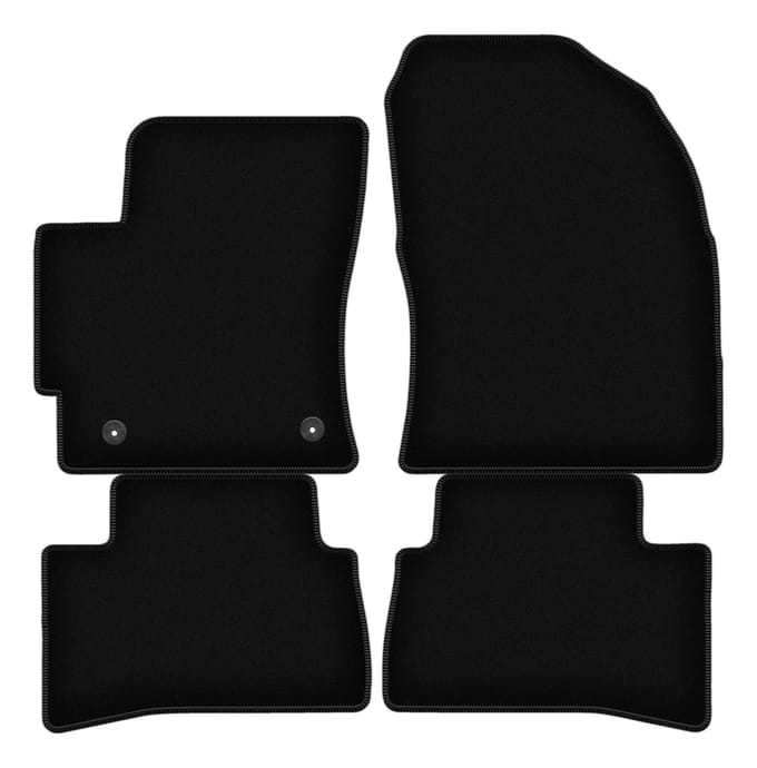 Wielganizator WLG-BASIC Serie - Velours Automatten - Zwart - Toyota Corolla Cross SUV