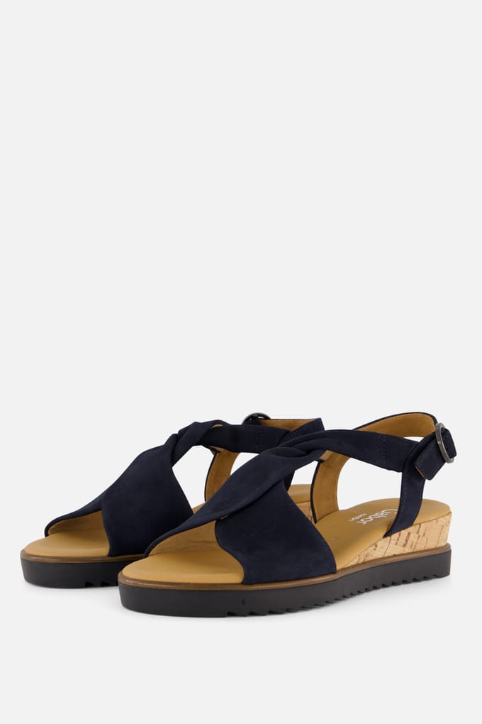 Gabor Gabor Sandalen blauw Suede