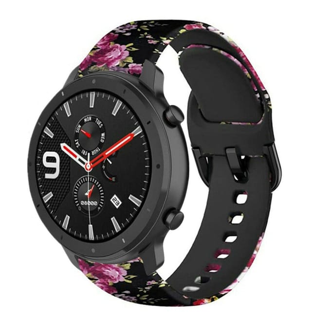 Pink Flower Xiaomi Amazfit GTR bandje