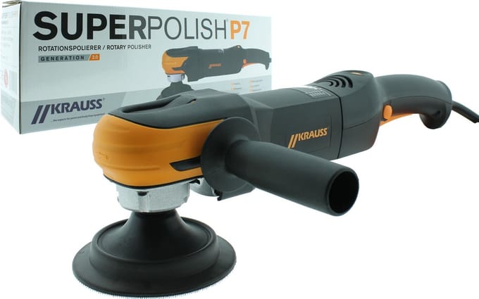 KRAUSS P7 Roterende Polijstmachine 125mm 1200 Watt