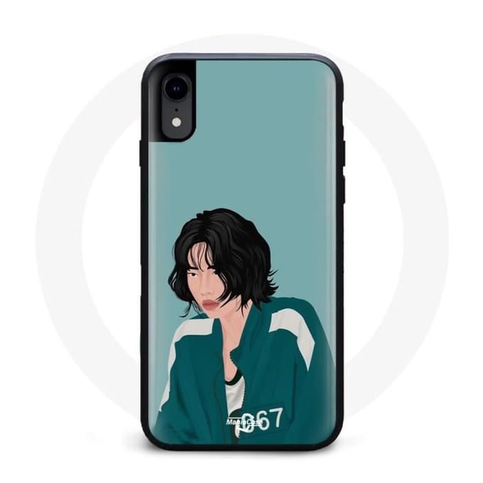 Coque Iphone XS Squid Game Kang Sae Byeok No 067