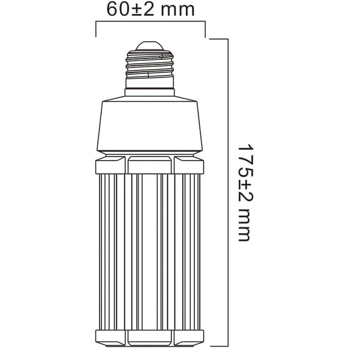 Sylvania LED lamp E27, 27W, 4.000 K, 3.400 lm