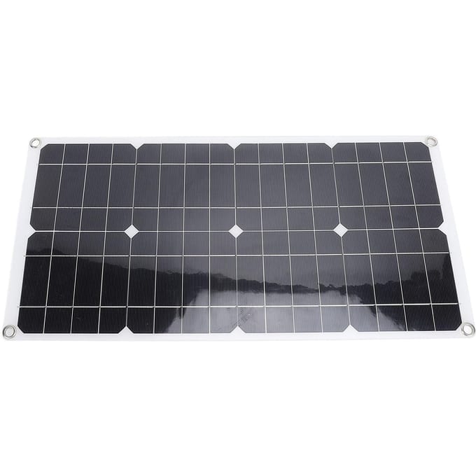 Zonnepaneel Controller Kit 25W Waterbestendige Zonnepaneel Lader met Controller voor Kamperen 30A