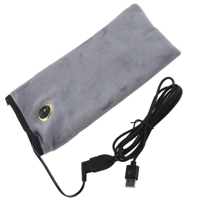 Verwarmde Beauty Handwanten USB 3 Instellingen Elektrische Warmhoudwanten voor SPA Handverzorging Grijs grijs