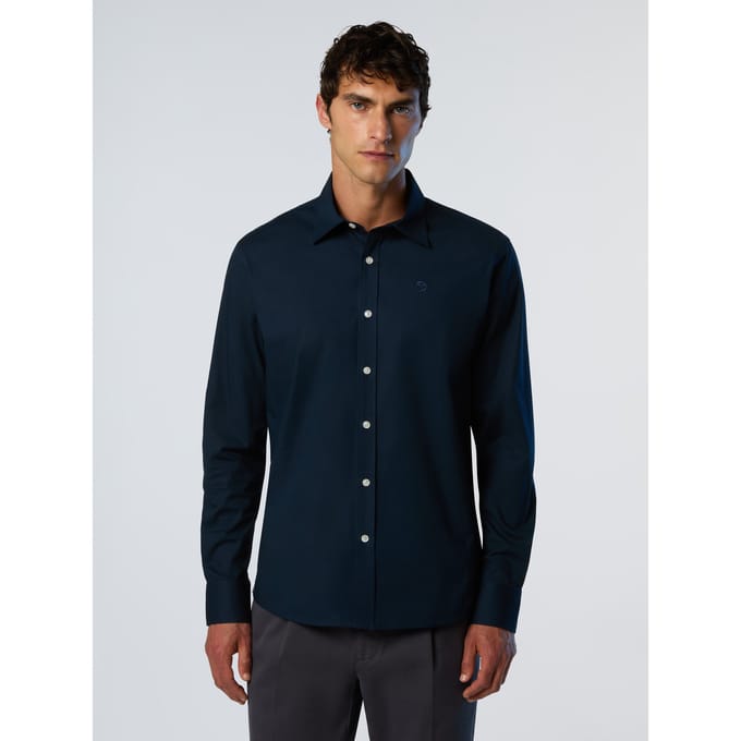 North Sails Overhemd Stretch popeline