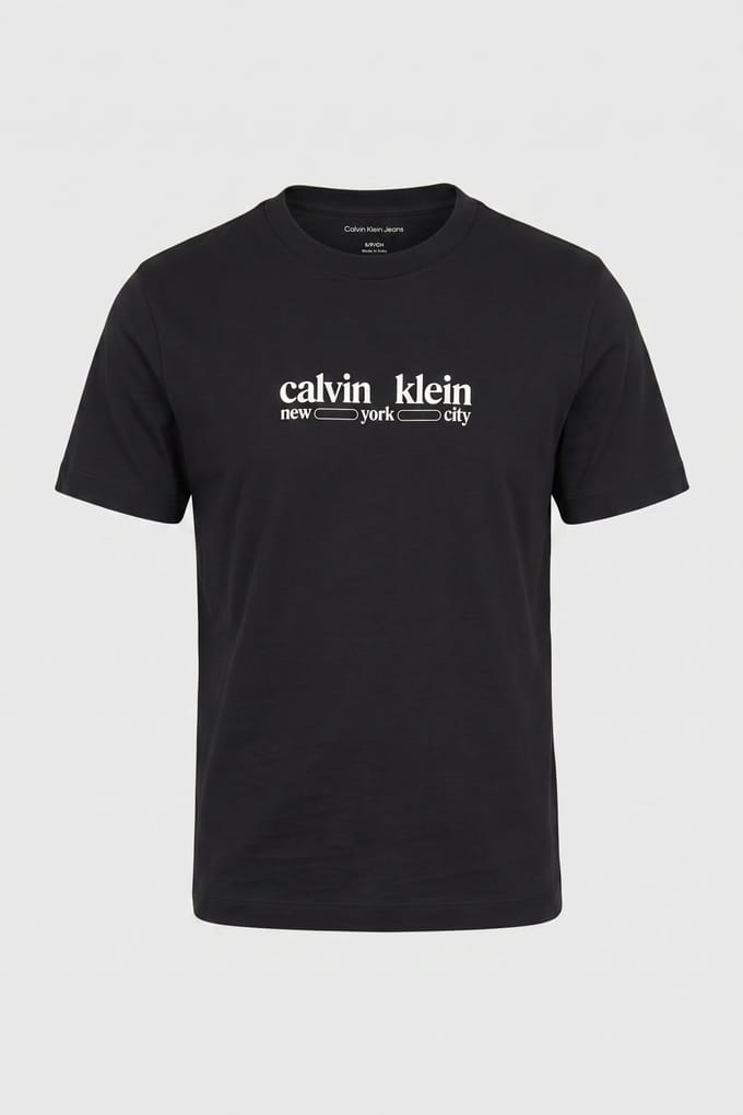 Calvin Klein Ss 30s T-shirt Black Taglia: S | Magliette basic Outlet | Uomo | Nero