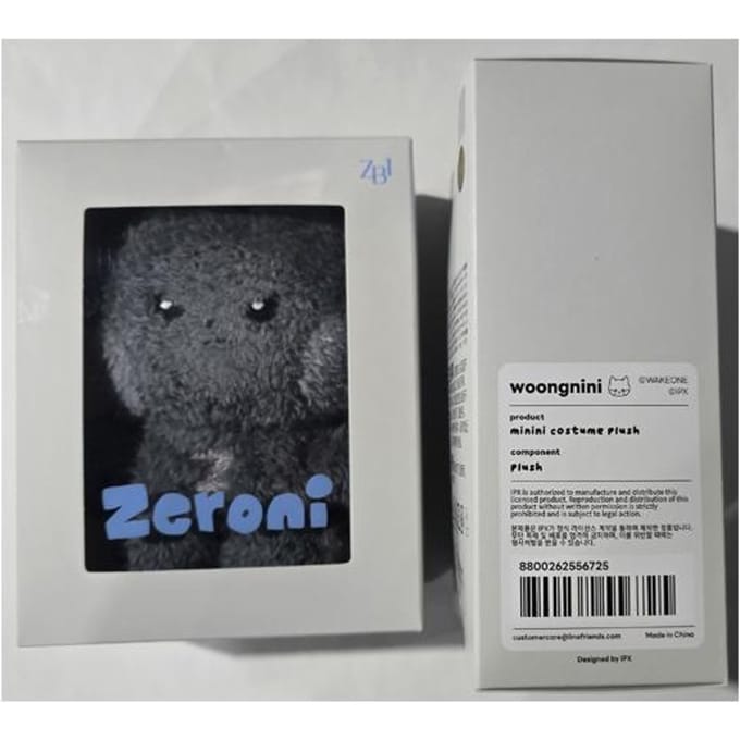 ZEROBASEONE Zeroni Costume Peluche et Uniforme