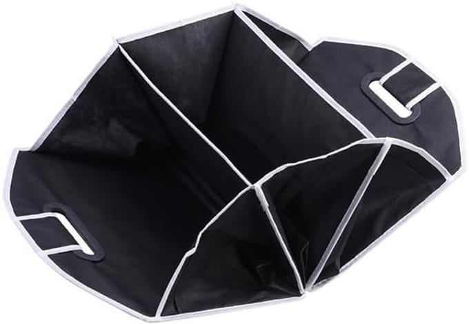 Multifunctionele Auto Organizer met 3 Compartimenten - Vouwbare Kofferbak Organizer voor Efficiënte Ruimtebesparing en Gemakkelijk Transport