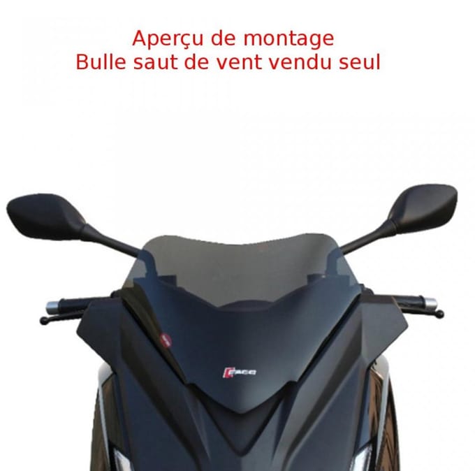 Bulle et saut de vent Faco pour Scooter Yamaha 400 X-Max 2013 à 2016 Neuf