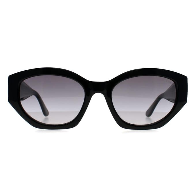 Guess GF6164 01B glanzend zwart grijs gradiÃ«nt zonnebril