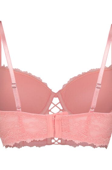 Hunkemöller Voorgevormde Beugel Longline Bh Aveline Roze