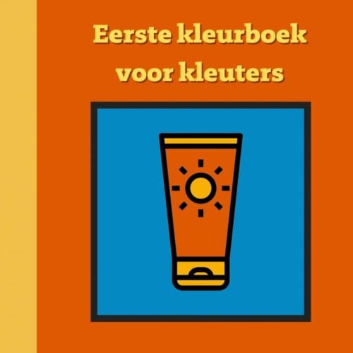 Eerste Kleurboek Voor Kleuters :: Strandvakantie - Mieke Stevens