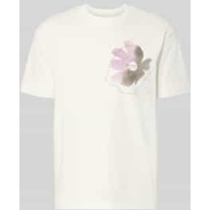 relaxed fit T-shirt van puur katoen