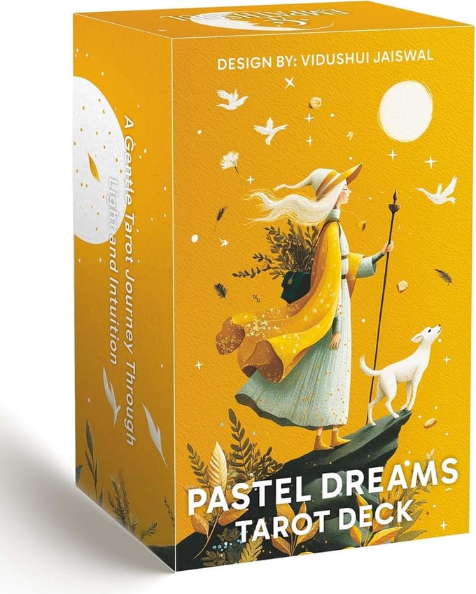 Tarotkaarten Set voor Beginners met Handleiding Intuïtieve Zachte Kunst