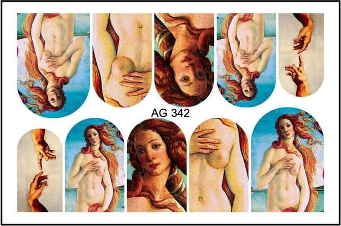 Korneliya Airbrush Waterdecal AG 342