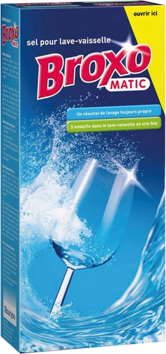 Vaatwasmachine zout Broxomatic 900gr | 12 stuks