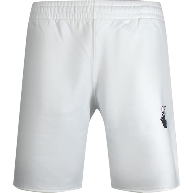 Gebroken witte Caravaggio Arrow witte sweatshort