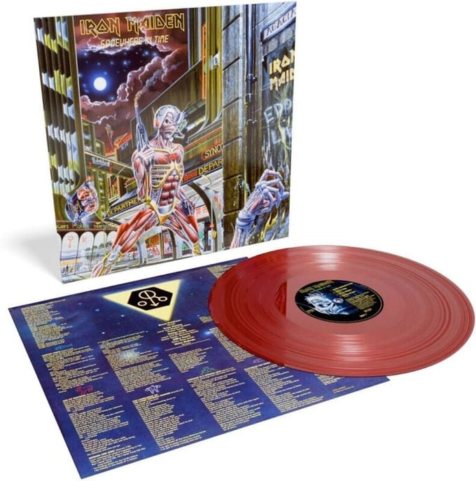 Iron Maiden LP - Somewhere In Time (40th Anniversary) - voor Geen - standaard