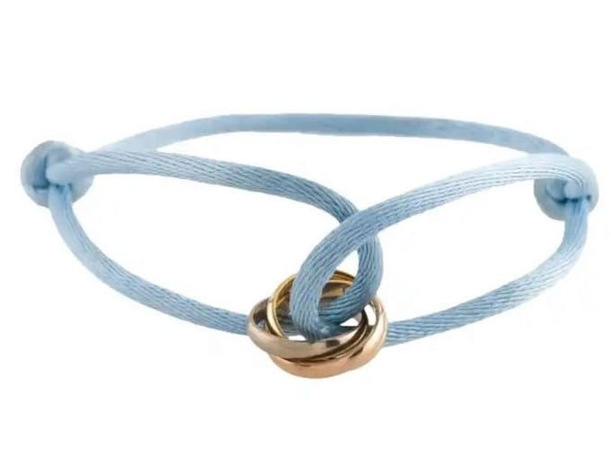 Trinity Armband Blauw - Elegante Armband - Luxe Armband -