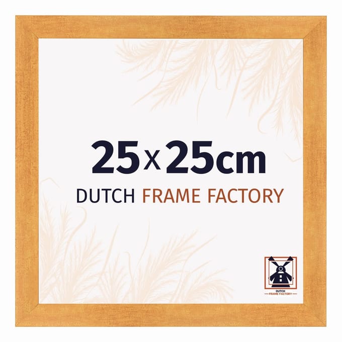 Fotolijst 25x25 cm - MDF - Oranje - Praag
