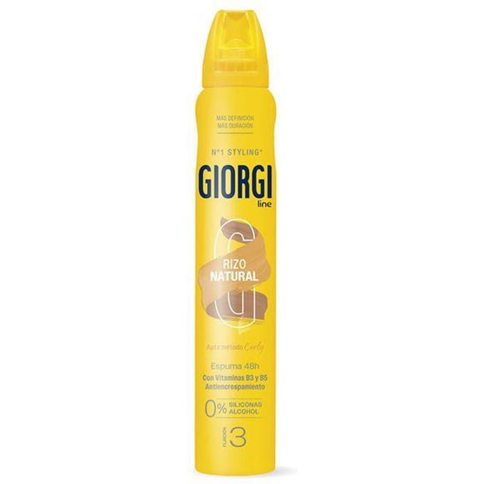 Laque pour cheveux bouclés GIORGI RIZO NATURAL n° 3 250 ml
