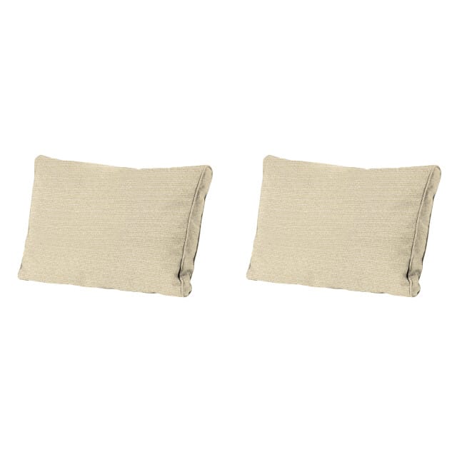 Madison rugkussen richmond - 40x73x10cm set van 2