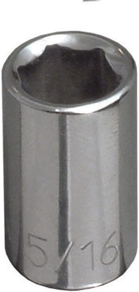 11/32 inch Standaard 6-Punten Dop voor 1/4 Inch Aandrijving