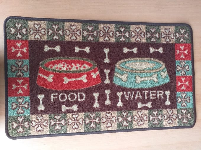 FOTAPIJT - Badmat - Bedrukte deurmat - Binnen - Termo Antislip - 45x75 cm - 5 mm - Wasbaar - Polyamide