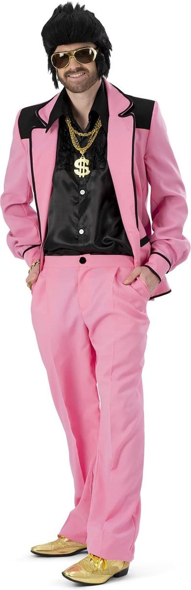 Kostuum roze Elvio