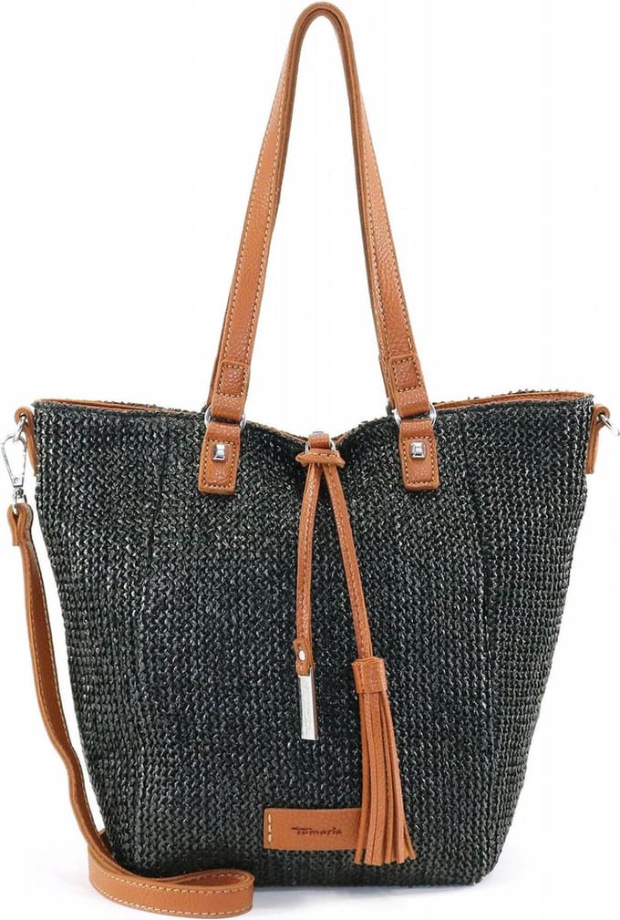 Tamaris Schoudertas Claudia Cityshopper Bag Black Zwart