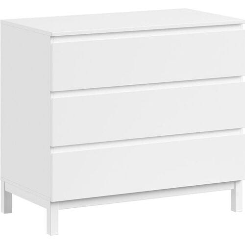 Commode Eva - 98x57x89cm - 3 Lades - Wit