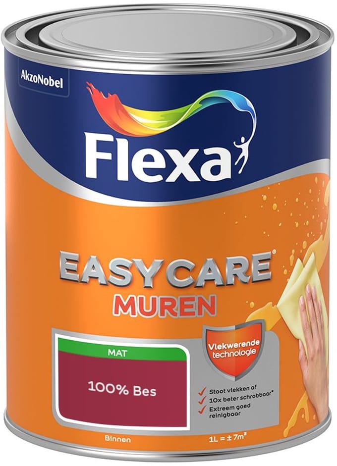Flexa - Easycare Muren - 100% Bes - Mengverf - 1 L