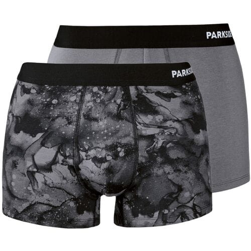 PARKSIDE Set van 2 heren boxers (Grijs, M)