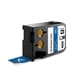 DYMO 1868778 XTL tape vinyl wit op blauw 24mm (origineel)
