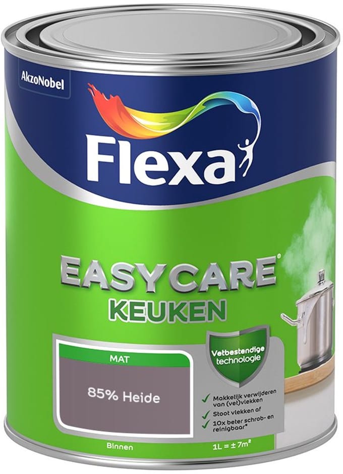 Flexa - Easycare Keuken - 85% Heide - Mengverf - 1 L