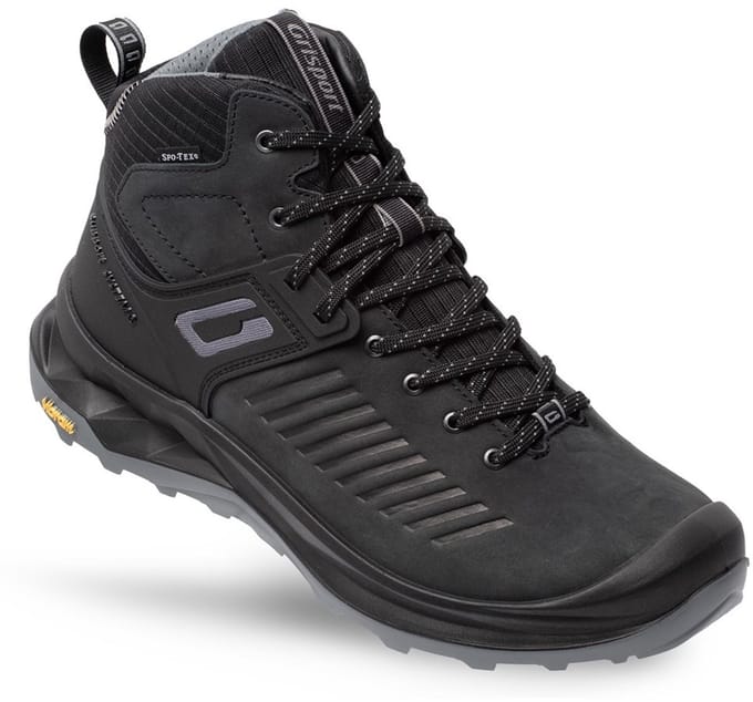 Grisport Journey mid zwart wandelschoenen uni (15419-01)